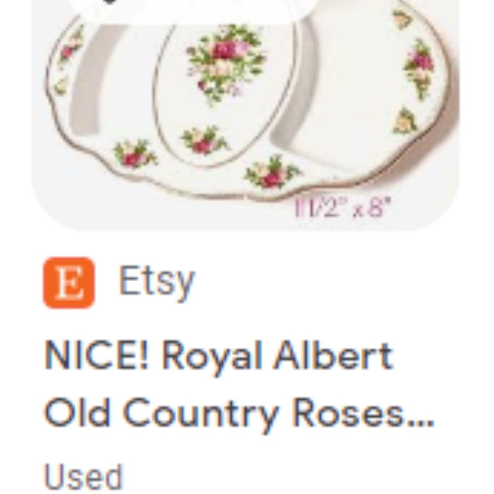 Selling as a set. Old Country Roses. - Picture 4 of 4